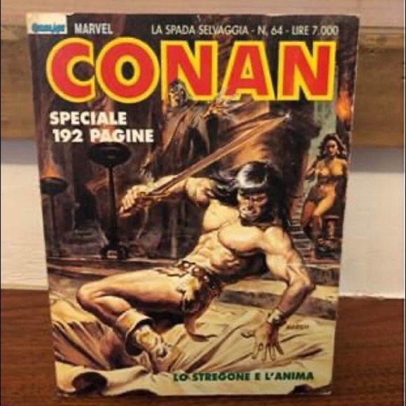Marvel Conan Comic Book Italy Italian Vtg 1992 - Picture 1 of 10